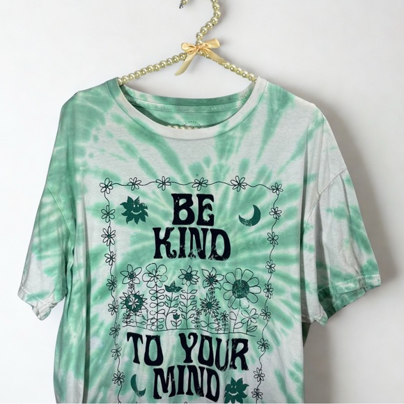 PacSun Tops - PacSun Green Tie-Dye Short Sleeve Tee